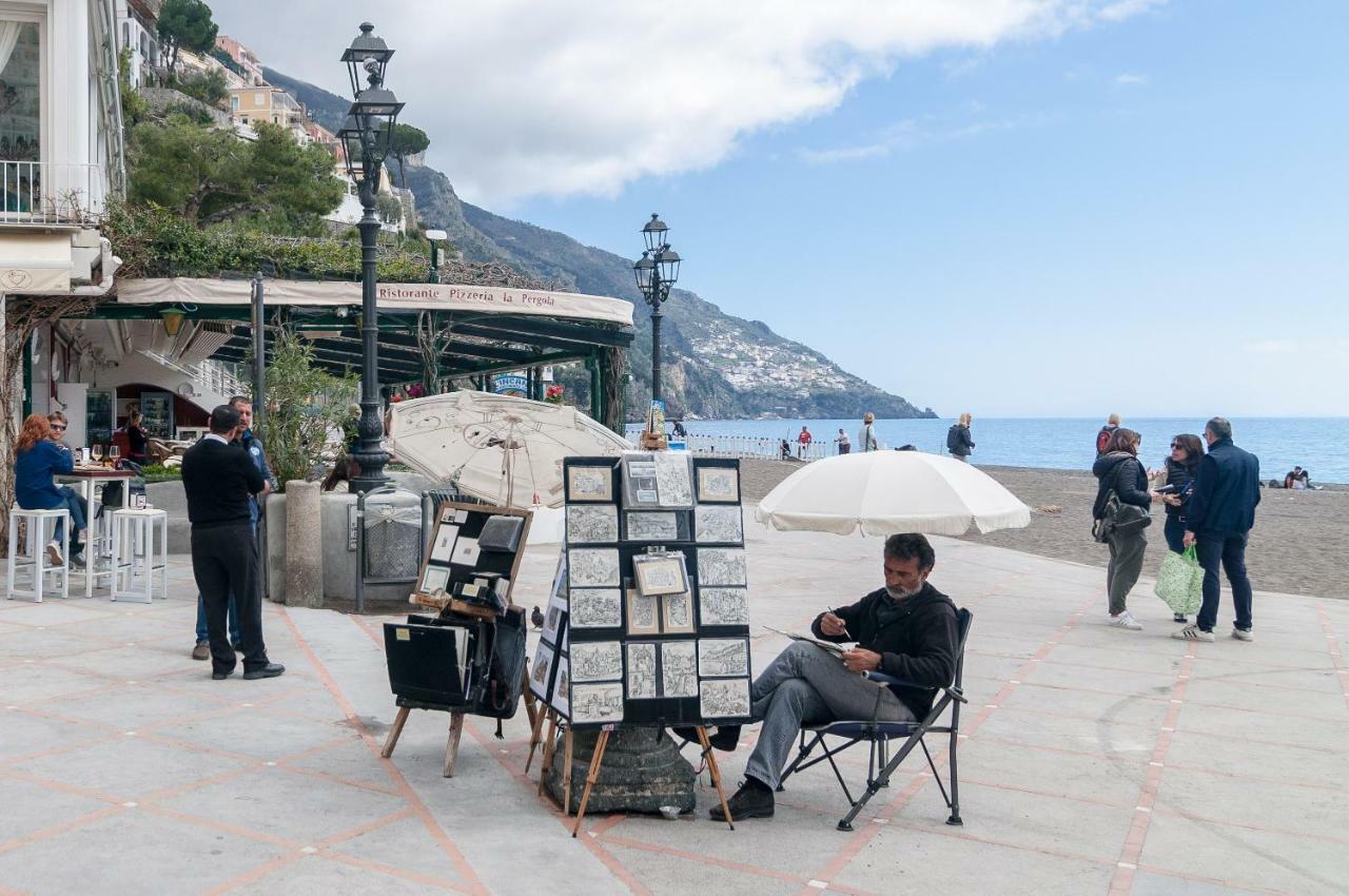 Casa Il Capriccio, Spiaggia Grande Positano Βίλα Εξωτερικό φωτογραφία
